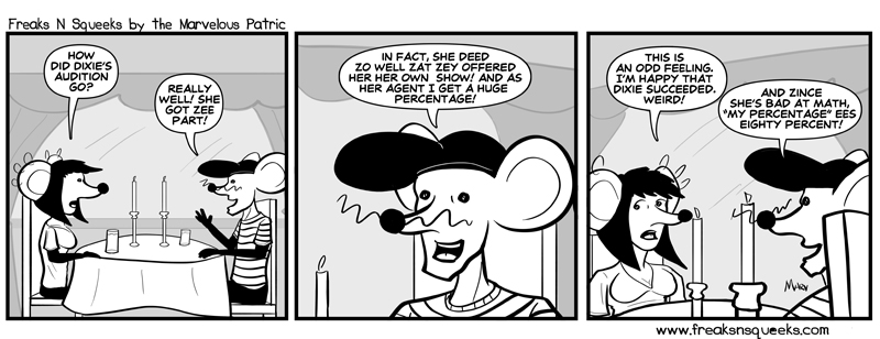 Freaks N Squeeks #1765 – An Odd Sensation