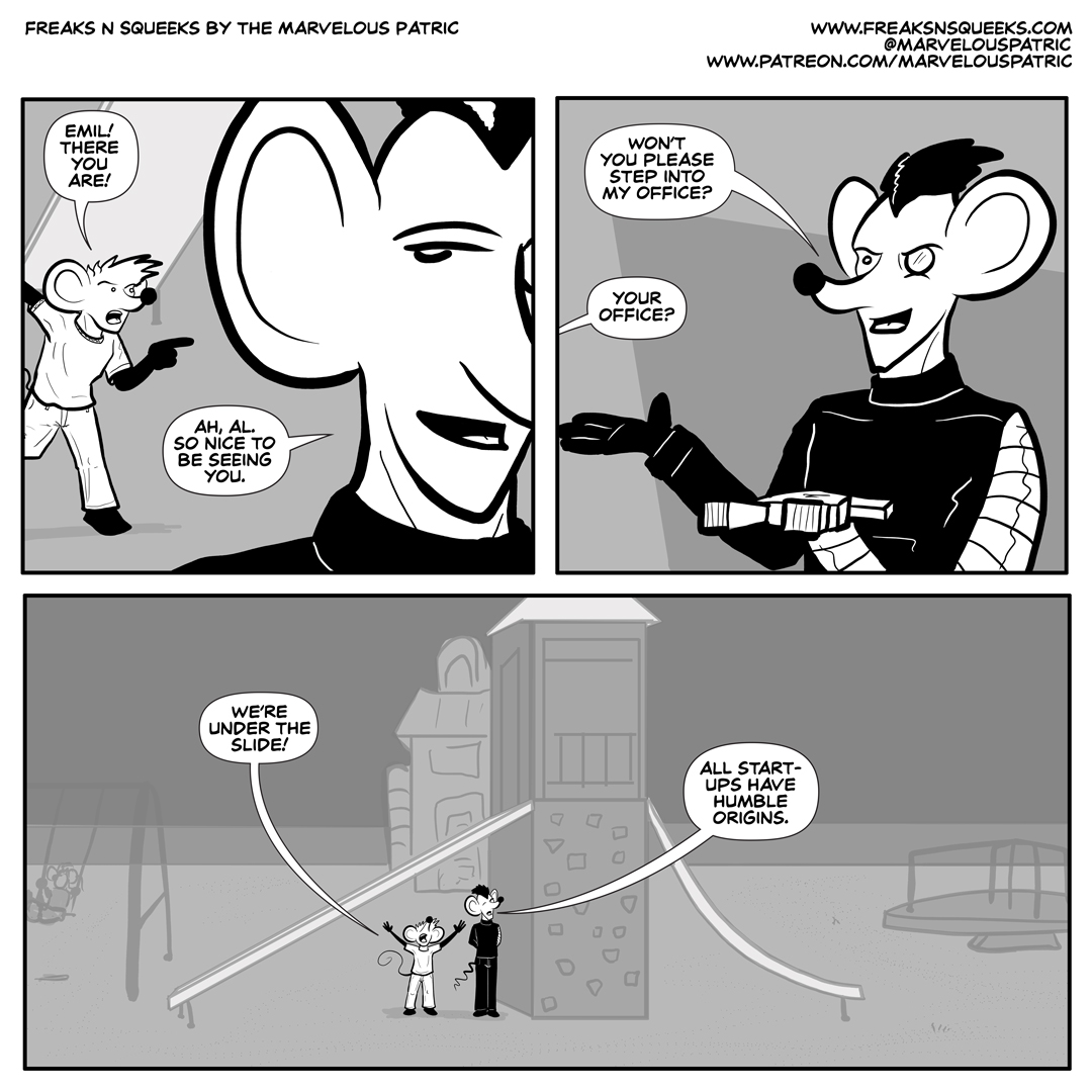 Freaks N Squeaks #1930 – Startup