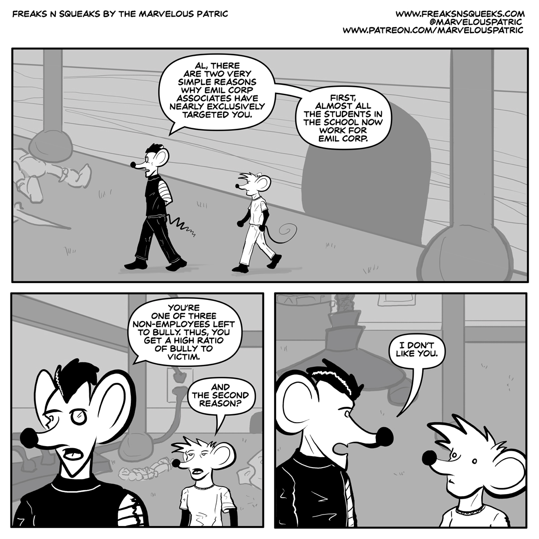 Freaks N Squeaks #1942 – Simple Reasons