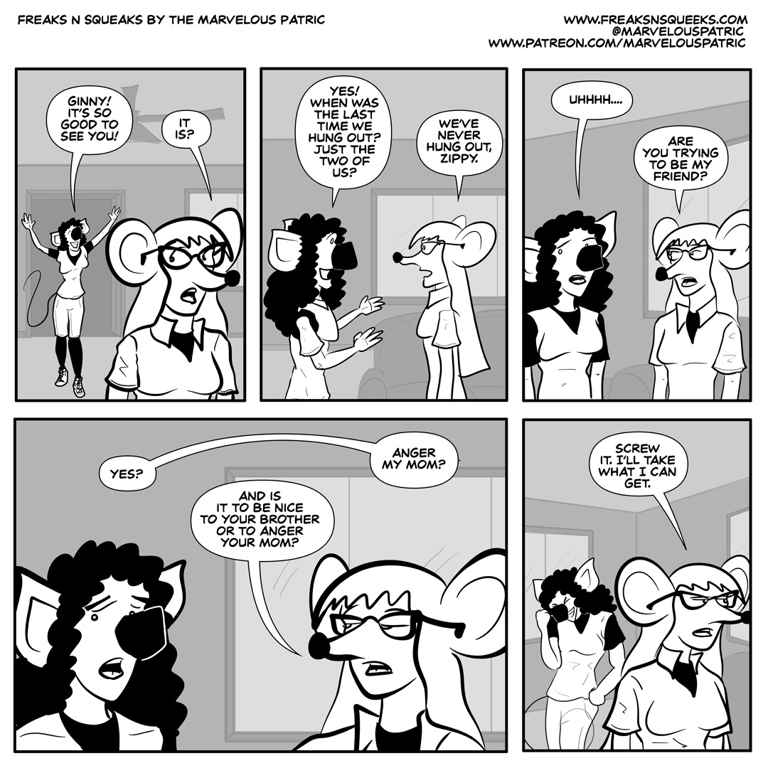 Freaks N Squeaks #2087 – Take What I Can Get