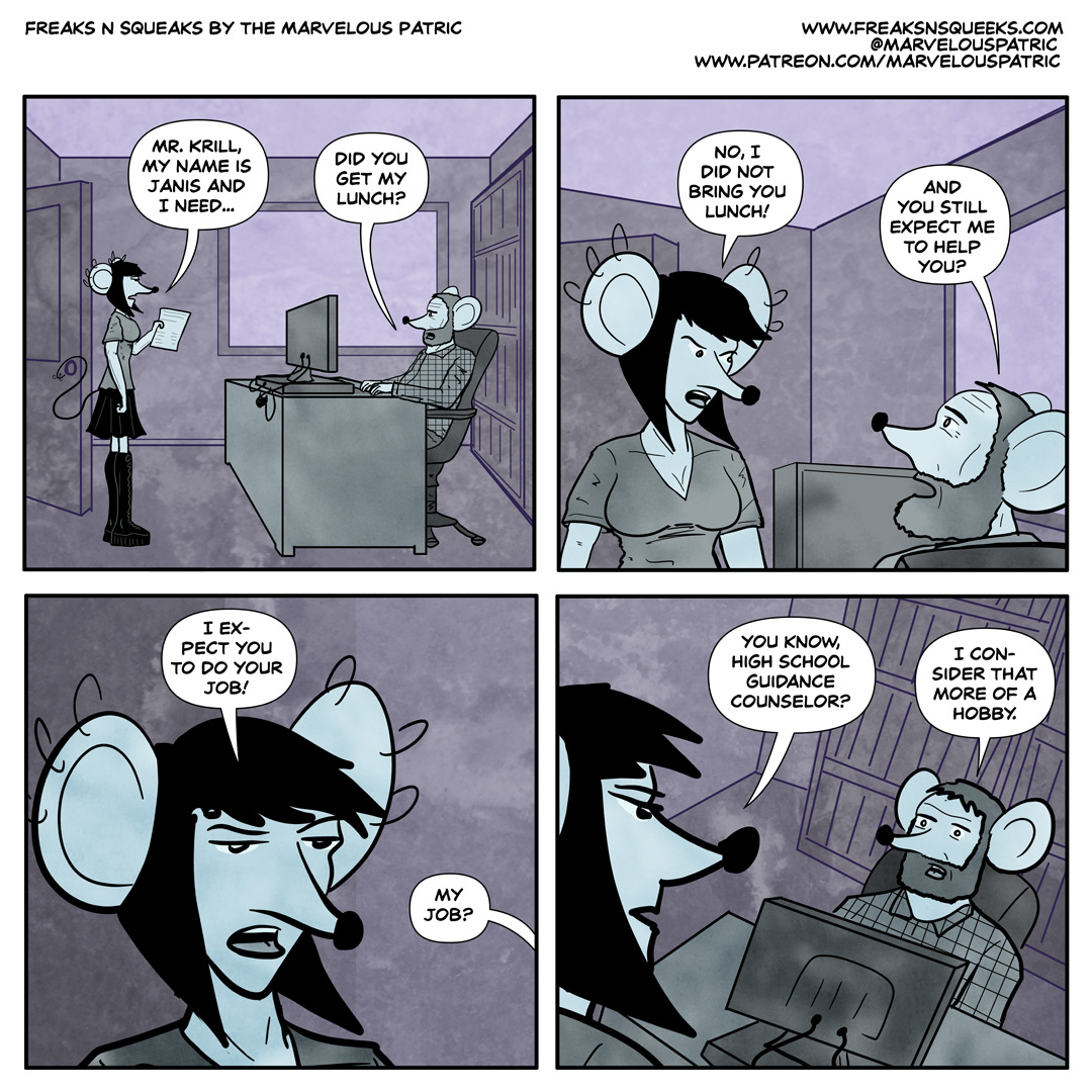 Freaks N Squeaks #2106: More of a Hobby