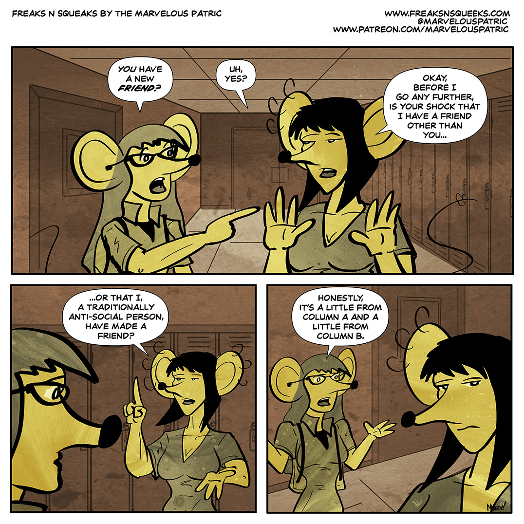 Freaks N Squeaks #2116: Either Or