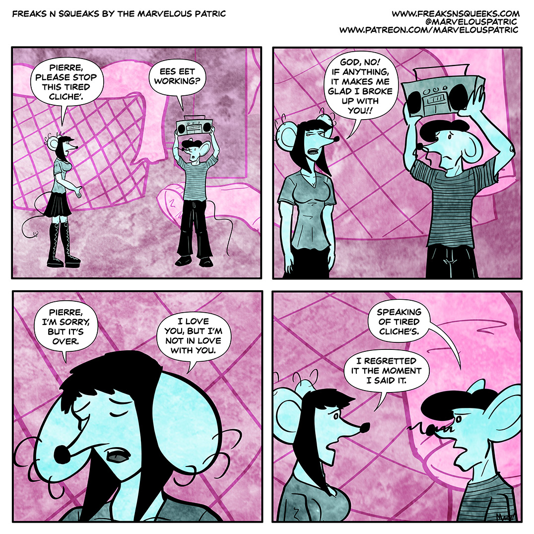 Freaks N Squeaks #2124: Tired Cliche’