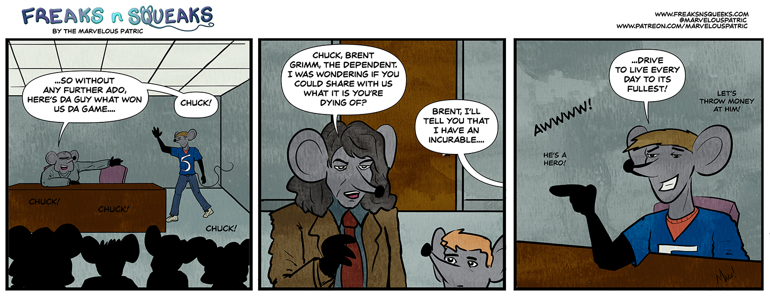 Freaks N Squeaks #2192 – Incurable