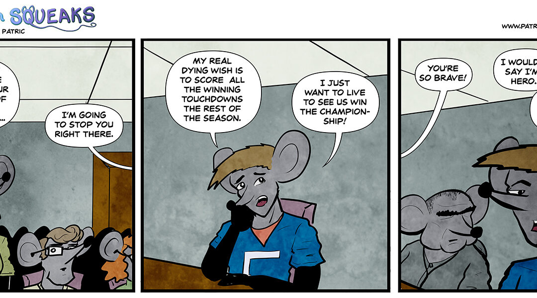 Freaks N Squeaks #2193 – Dying Wish