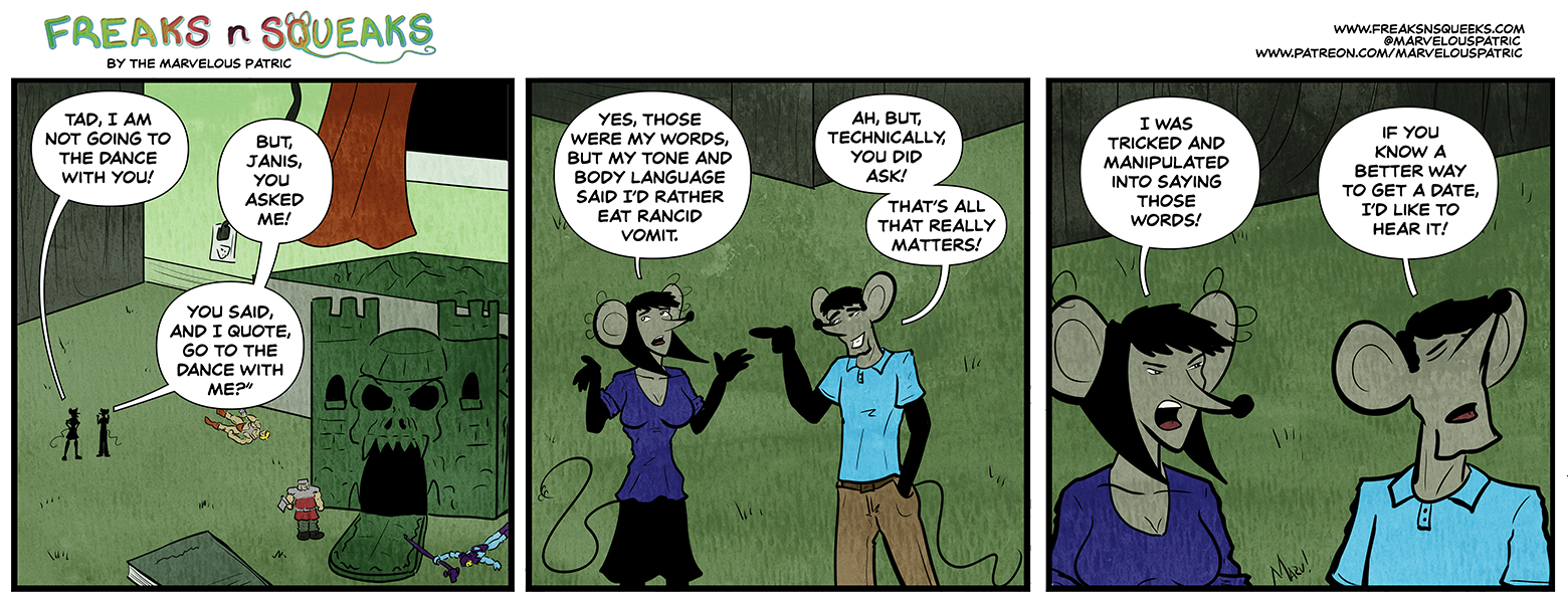 Freaks N Squeaks #2197 – Technicalities