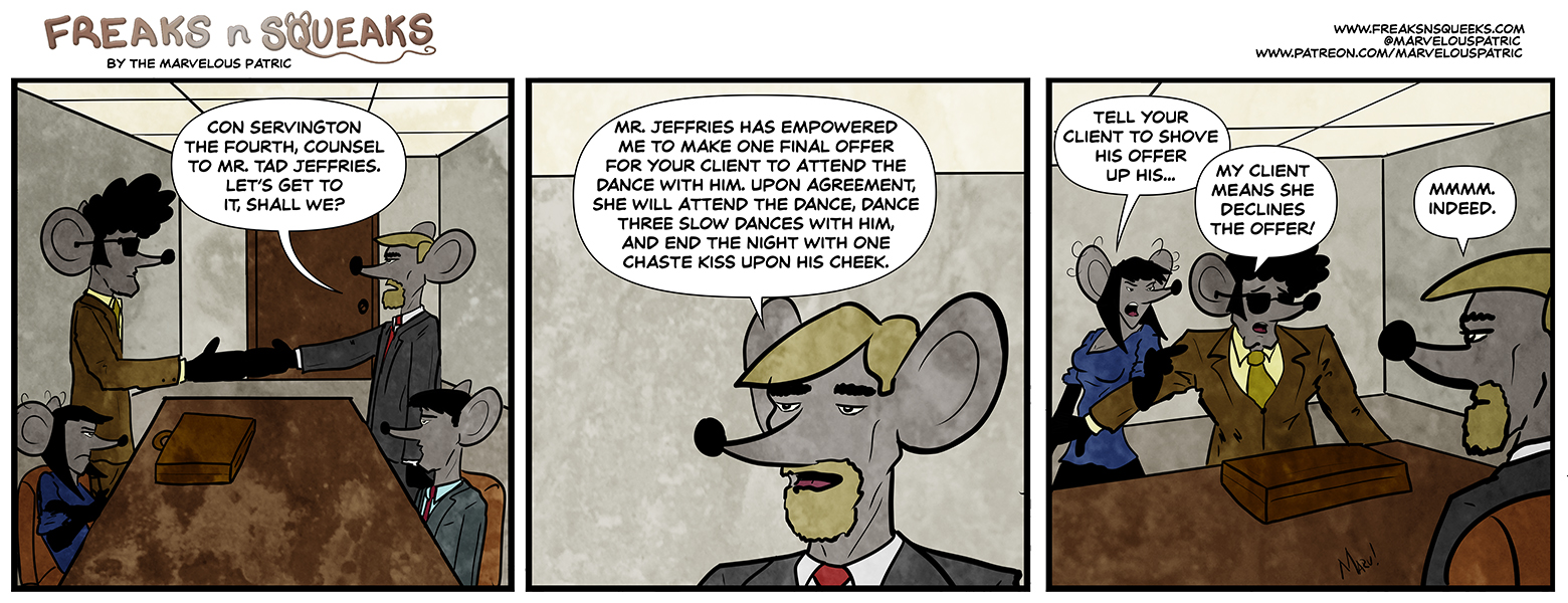 Freaks N Squeaks #2209 – Negotiation