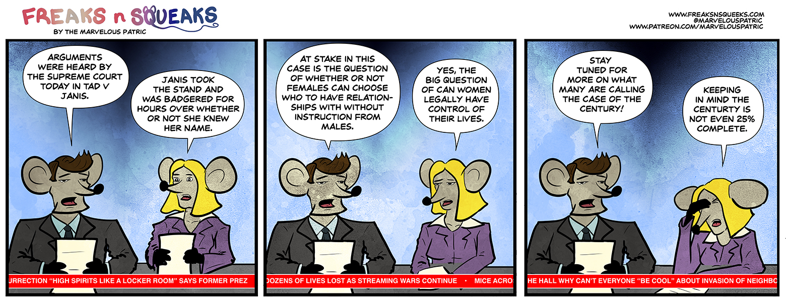 Freaks N Squeaks #2217 – Trial of the Century