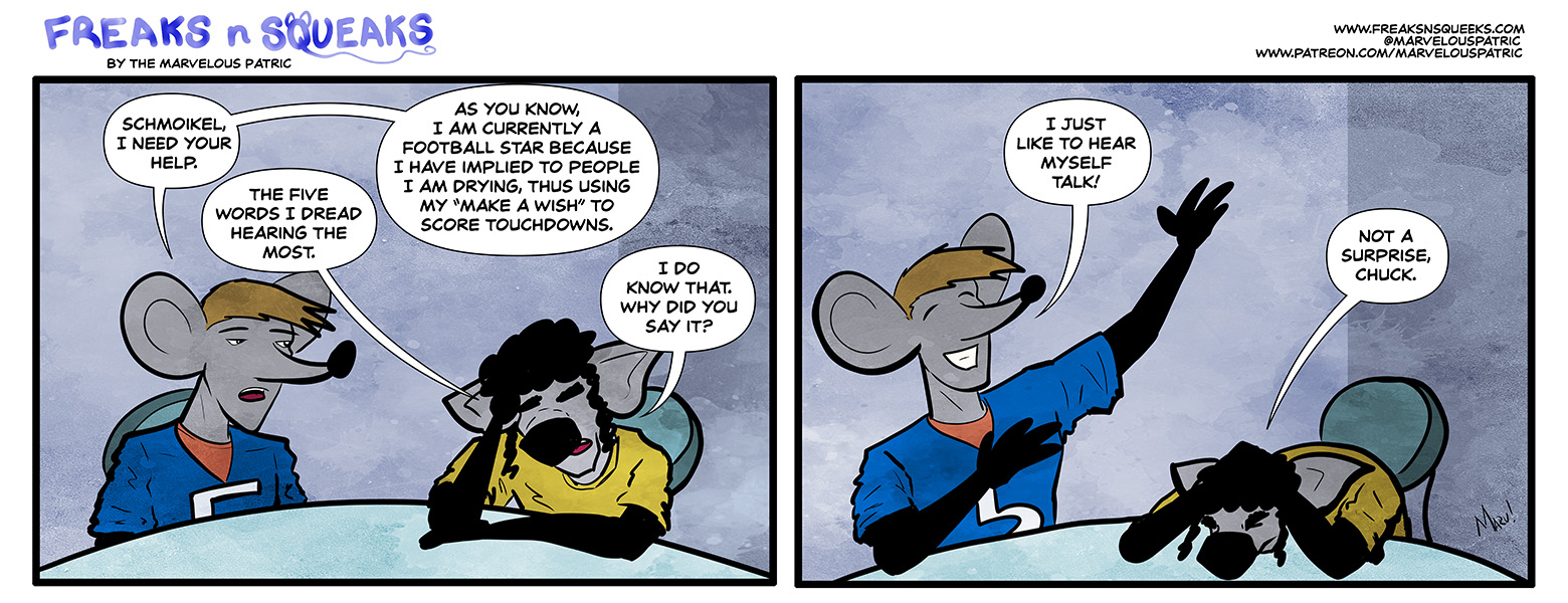 Freaks N Squeaks #2223 – Hear Me Hear Me