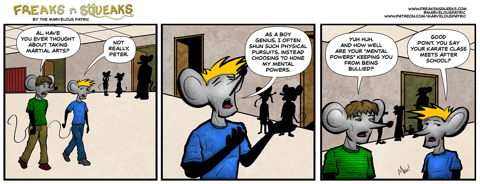 Freaks N Squeaks #2262 – Mental Powers