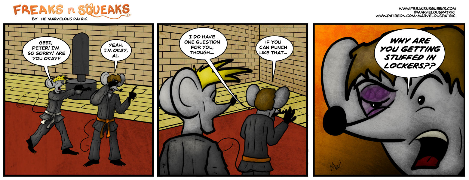 Freaks N Squeaks #2272 – Throw A Punch