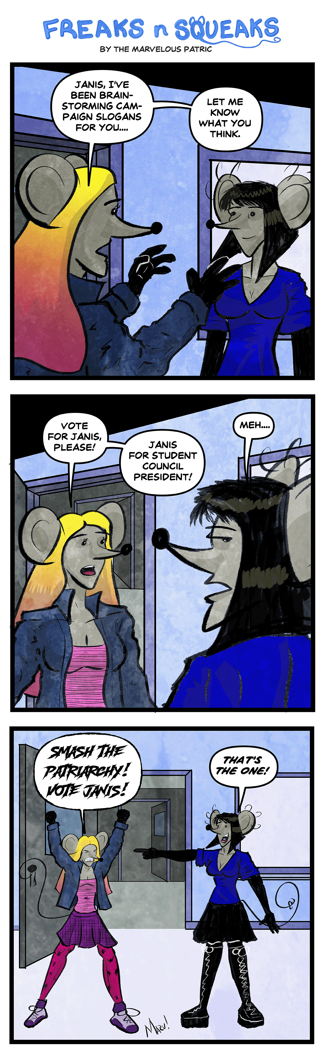 Freaks N Squeaks #2344: Radical Extreme Leftist